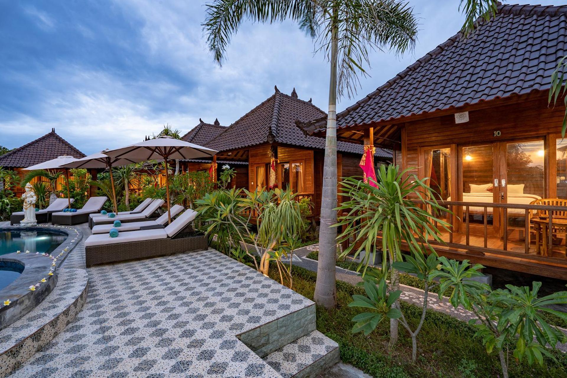 Karang Mas Lembongan Hotell Nusa Lembongan Exteriör bild